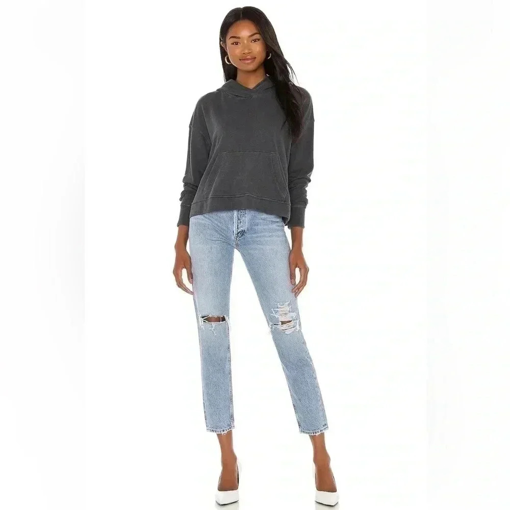 Agolde jamie high rise classic jeans in spectator - Picture 3 of 7